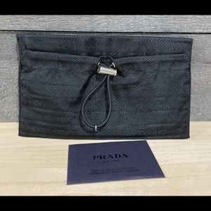 Vintage PRADA Inside-out Logo Clutch
